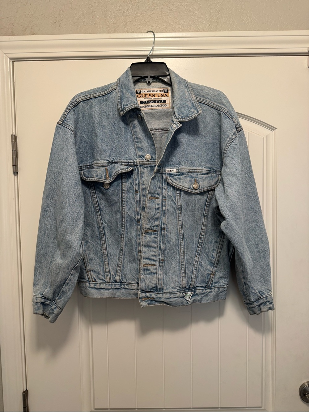 Title: Vintage 80s Guess by Georges Marciano Denim Jacket - Size S Made in USA